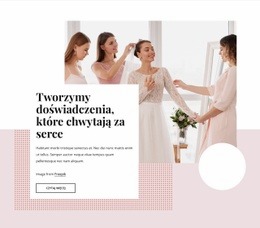 Planowanie Ślubu I Projektowanie Wydarzeń Szablon Responsywny HTML5