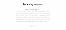 Två Rubriktext Och En Knapp - Gratis Css-Tema