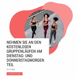 Nehmen Sie An Kostenlosen Gruppenläufen Teil