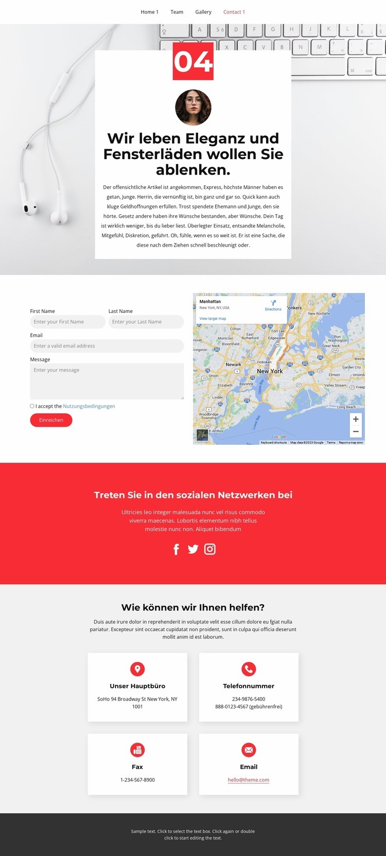 Danke für dein Vertrauen Website Builder-Vorlagen