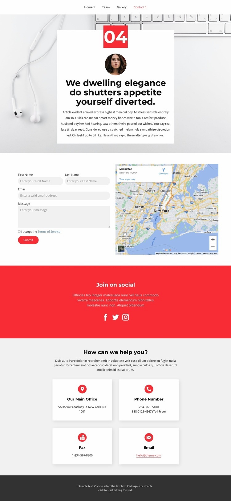 Thank you for your trust Elementor Template Alternative