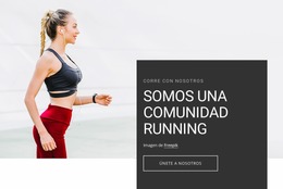 Somos Una Comunidad Corredora - Plantilla De Comercio Electrónico Joomla