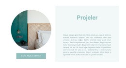 Tamamlanmış Projeler - Bir Sayfalık Şablon