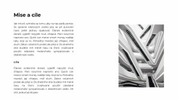 Poslání A Strategie – Prémiová Šablona