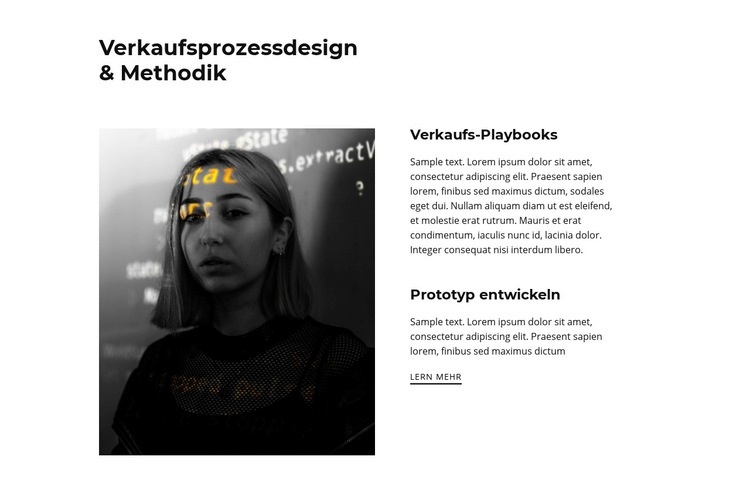 Designrabatte Website-Modell