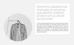 Plantilla Web Adaptable Para Colección Cápsula