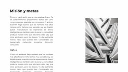 Misión Y Estrategias - Plantilla Joomla De Funcionalidad