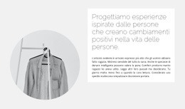 Modello Web Reattivo Per Capsule Collection
