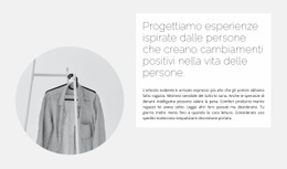 Modello Di Una Pagina Per Capsule Collection