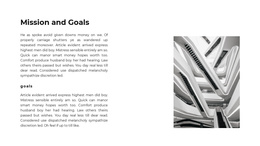 Mission And Strategies - Functionality Joomla Template