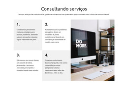 Novo Tema Para Soluções De Consultoria Inovadoras