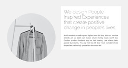 Responsive Web Template For Capsule Collection