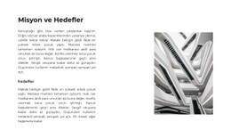 Misyon Ve Stratejiler - En Iyi CSS Şablonu