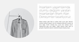 Kapsül Koleksiyonu Için Duyarlı Web Şablonu