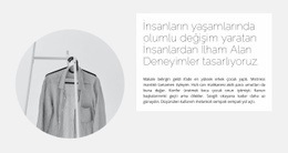 Kapsül Koleksiyonu Için Bir Sayfa Şablonu