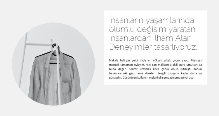 Kapsül koleksiyonu Web Sitesi Mockup'ı