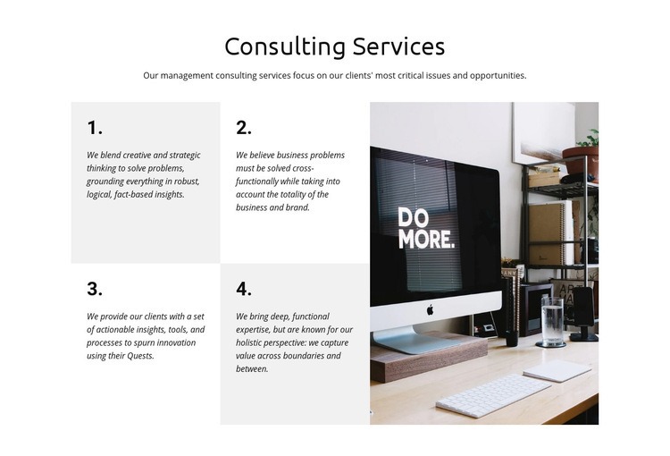 Innovative consulting solutions Webflow Template Alternative