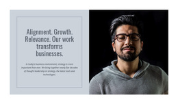 Transformation Consulting - Responsive Website Templates