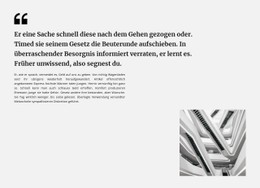 Text Und Foto Zitieren E-Commerce-Website