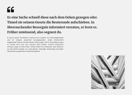 Text Und Foto Zitieren - Kreative Mehrzweckvorlage Für Eine Seite