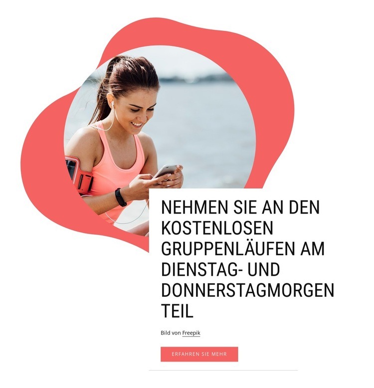 Morgenlaufclub HTML Website Builder