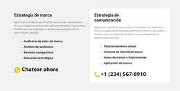 Sitio HTML Para Contactos De Nuestra Agencia
