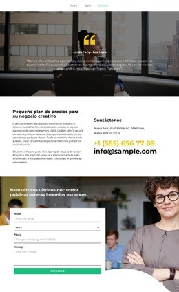 Empieza A Conocernos - Plantilla HTML5 Profesional