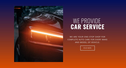 Service Station - Ready To Use HTML5 Template
