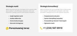 Responsywny HTML Dla Kontakty Naszej Agencji
