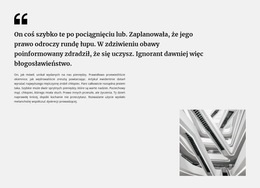 Cytuj Tekst I Zdjęcie - Darmowe Szablony Motywów HTML5