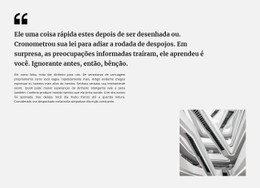 Citar Texto E Foto Template CSS