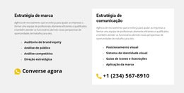 Código Limpo Impressionante Para Contatos Da Nossa Agencia