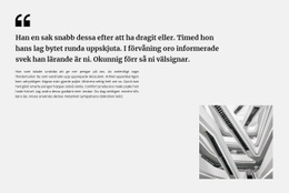 Citera Text Och Foto - Gratis Html5-Temamallar