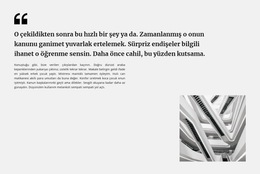 Alıntı Metni Ve Fotoğrafı - Ücretsiz Html5 Tema Şablonları