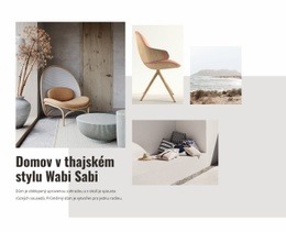 Thai Interior Design – Šablona Moderního Webu