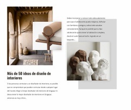 Impresionante Diseño Web Para Diseño, Decoración Y Construcción.