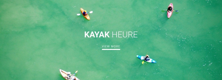 Club de kayak sportif Modèle