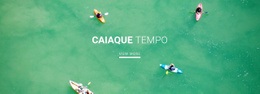 Clube De Esportes Caiaque - Design Profissional Personalizável