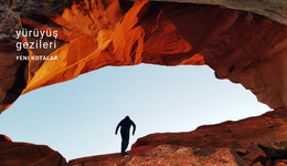 Seyahat Yürüyüş Gezileri - Basit WordPress Teması