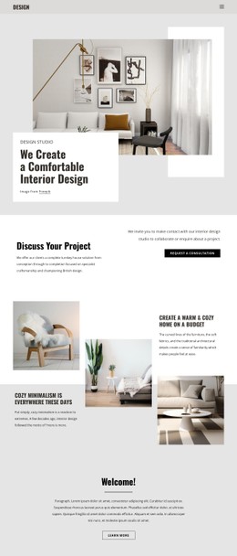 Designing Spaces and building dreams - CSS Template by Nicepage