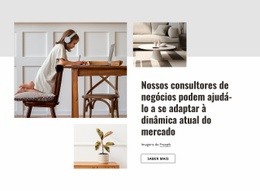 Projeto E Remodelação Residencial De Luxo - Design De Site Personalizado