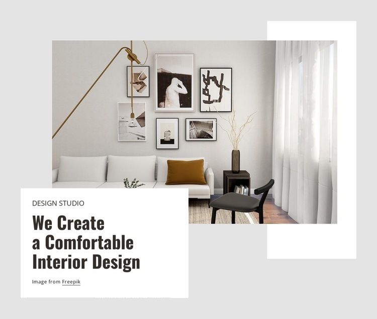 We design residential and commercial projects Squarespace Template Alternative