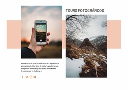 Tours De Fotografía - Builder HTML