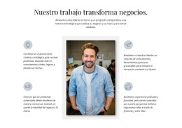 Experimentación Y Cambio: Plantilla HTML5 Personalizada