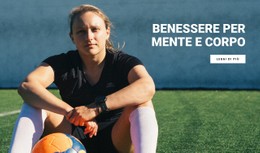 Salute Per Mente E Corpo Sito Web Di E-Commerce