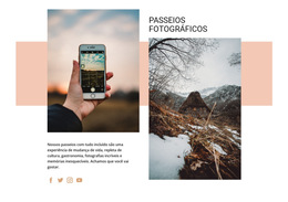Passeios Fotográficos - Design Definitivo Do Site