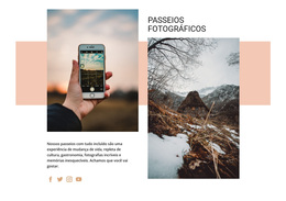 Passeios Fotográficos - Tema WordPress Multiuso Criativo