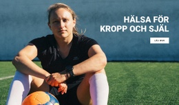 Hälsa För Kropp Och Själ - Webbmall