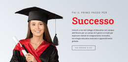 Imparare Per Il Successo - Modello Di Sito