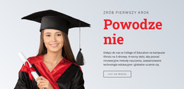 Nauka Prowadząca Do Sukcesu - Szablon Witryny